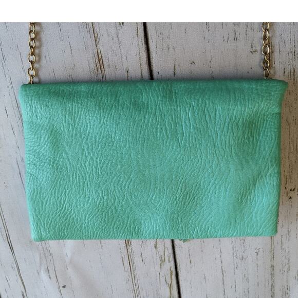 Street Level Faux Leather fold over crossbody bag - Picture 3 of 5